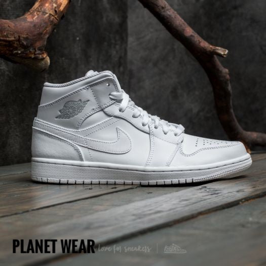 Air Jordan 1 Mid White