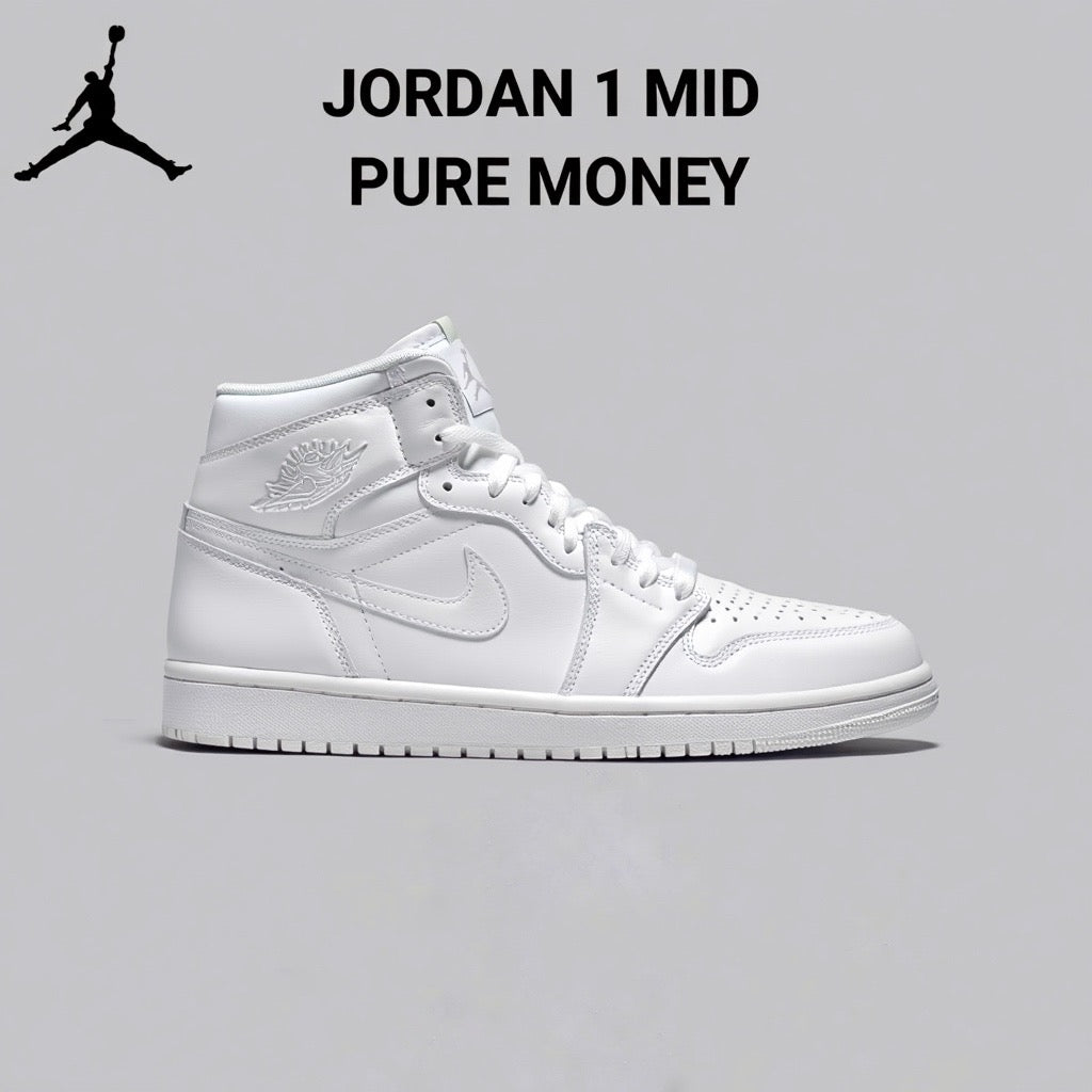 Air Jordan 1 Mid White