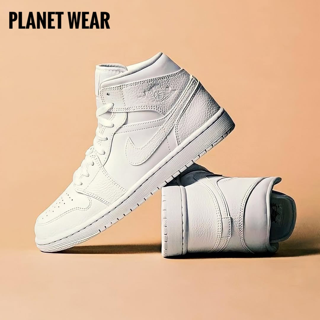 Air Jordan 1 Mid White