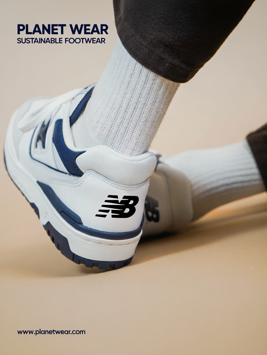 New Balance 550 White Navy