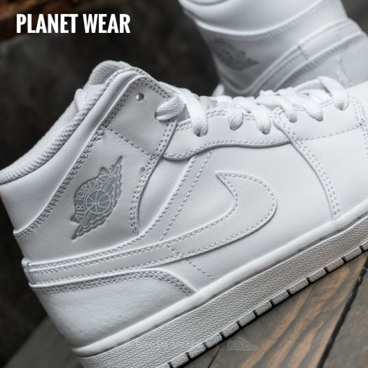 Air Jordan 1 Mid White
